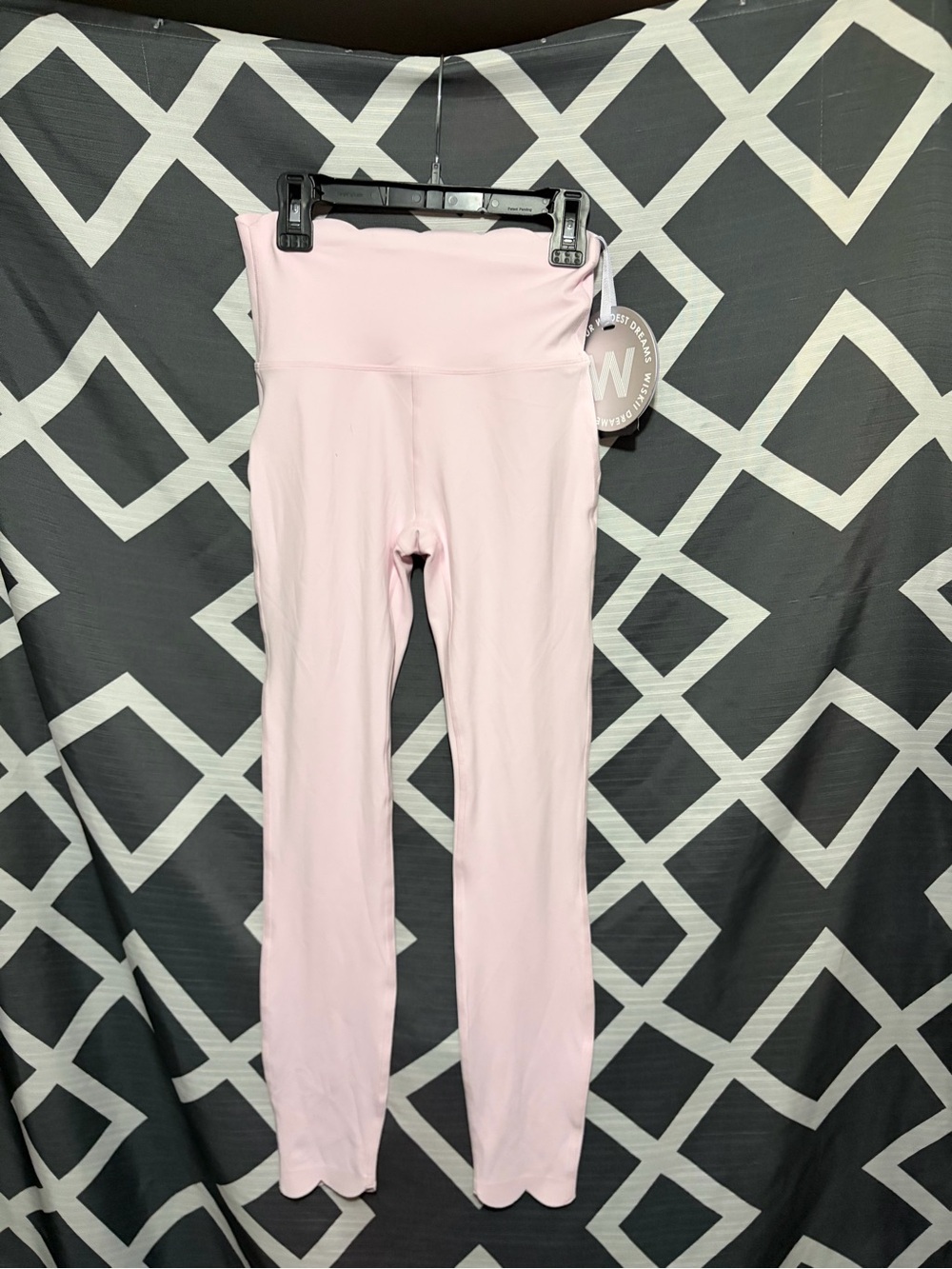 Scallop Trim Pink One-Piece Bodysuit - Picture 11 of 14
